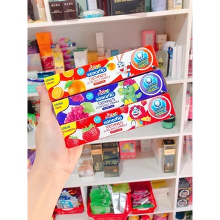 KEM ĐÁNH RĂNG KODOMO CHO BÉ 🍇🍊🍓