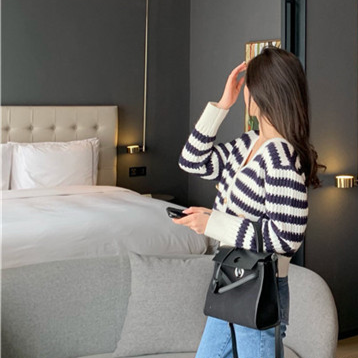 Áo Khoác Cardigan Dệt Kim Kẻ Sọc Thời Trang 2021 Cho Nữ | BigBuy360 - bigbuy360.vn