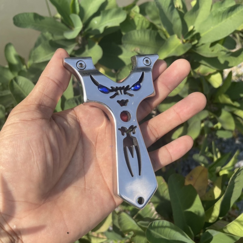 Ná quỷ mắt xanh lượn đầu + 2 dây và 100 viên bi kèm lục giác