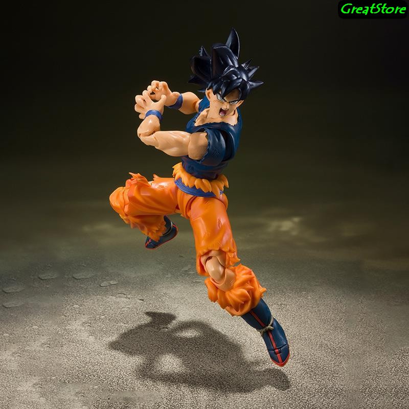 Mô hình Vegeta bản Super Hero và Goku bản Ultra Instinct Dragonball SHF action Figure 15 cm cử động được