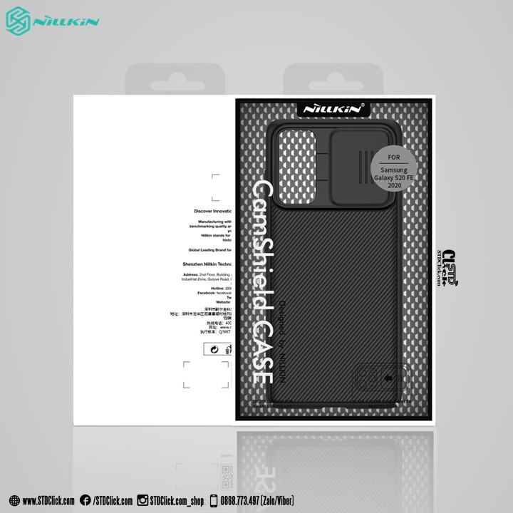 ỐP LƯNG SAMSUNG GALAXY S20 FE NILLKIN CAMSHIELD BẢO VỆ CAMERA CHÍNH HÃNG