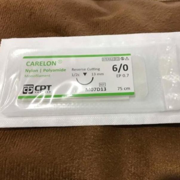 Chỉ phẫu thuật nylon 6/0 lẻ