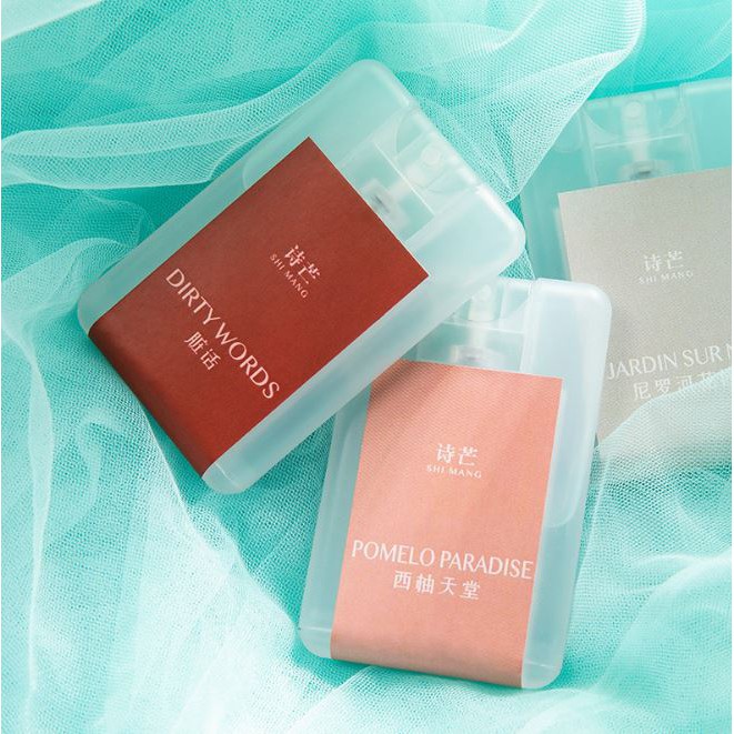 [ĐƯỢC CHỌN 9 MÙI] Nước hoa bỏ túi Shi Mang dạng xịt thơm lâu quyến rũ dùng cho nam nữ 20ml | BigBuy360 - bigbuy360.vn