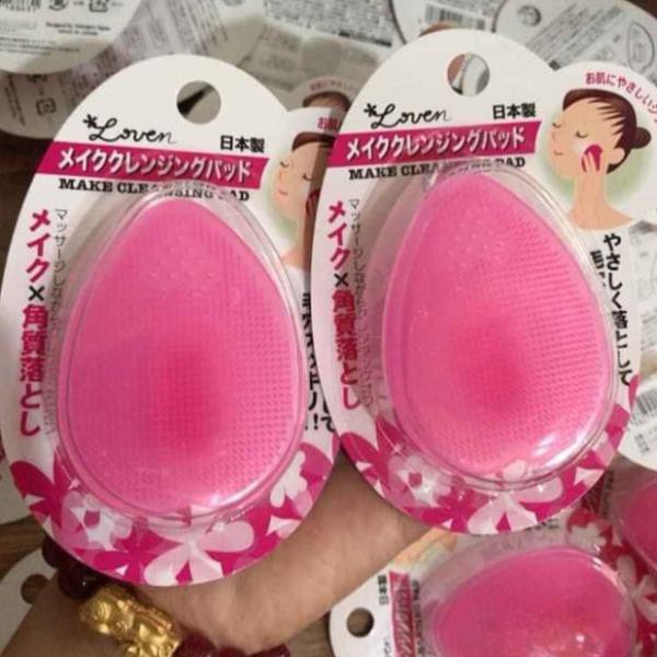 Cọ rửa mặt silicon Love Making Cleansing Pad Nhật