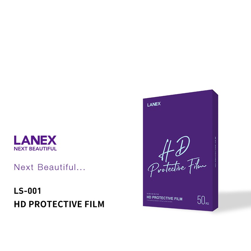 Miếng dán màng hình Lanex LS-001 bảo vệ mặt trước điện thoại, chất liệu TPU, giảm va chạm và trầy xước | BigBuy360 - bigbuy360.vn