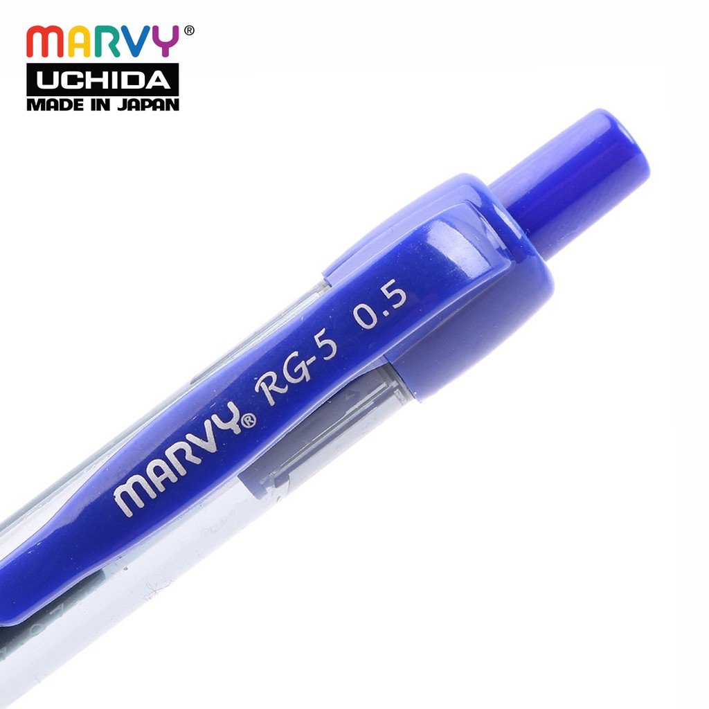 Bút gel bấm MARVY RG5 ngòi 0.5mm