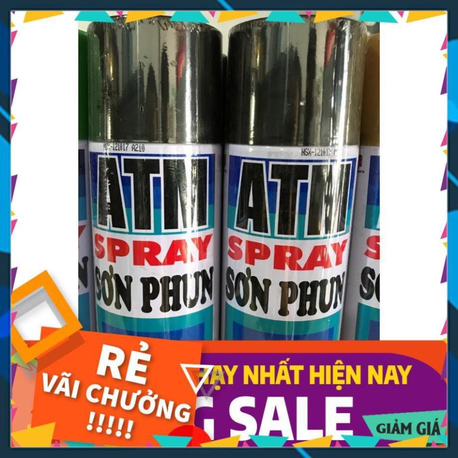 [BÁN CHẠY]  Sơn xịt ATM Spray Đủ Màu Giá sỉ (Mầu gì k có trong bảng các bạn nt hỏi mầu nhé)