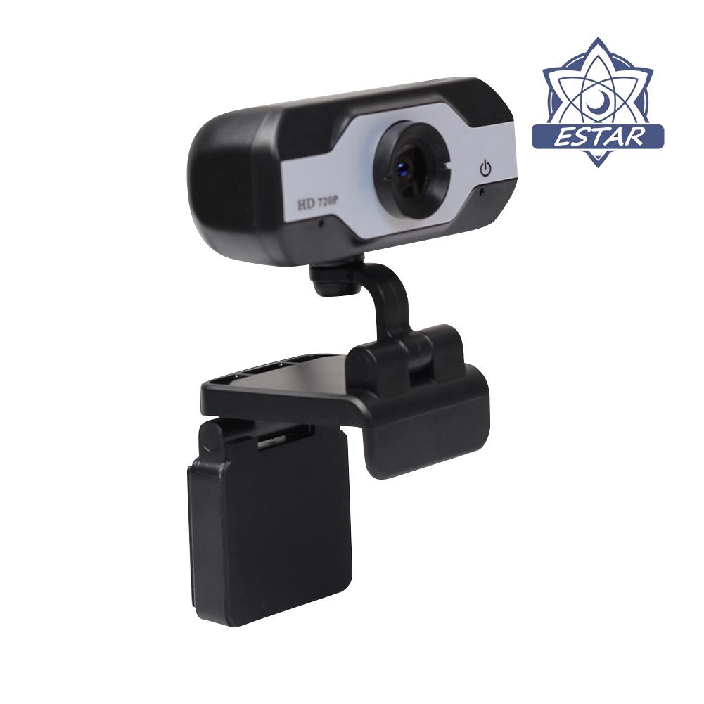 Webcam 720p Hd Có Micro Xoay 360 Độ Cho Laptop Pc