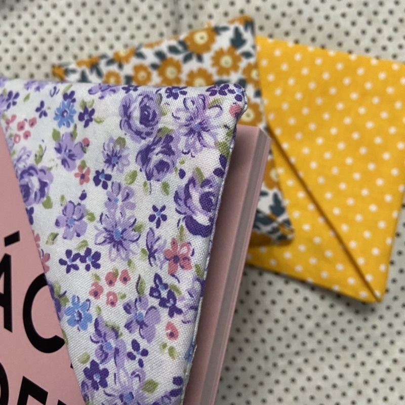 LittleCheeseFabric - Đánh dấu sách/bookmark bằng vải
