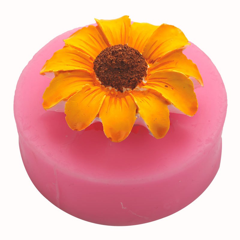 Khuôn Silicone Hoa Mẫu Đơn Hoa Hồng Hoa cúc hoa cẩm tú cầu hoa dừa cạn hoa nhài Trang Trí Bánh