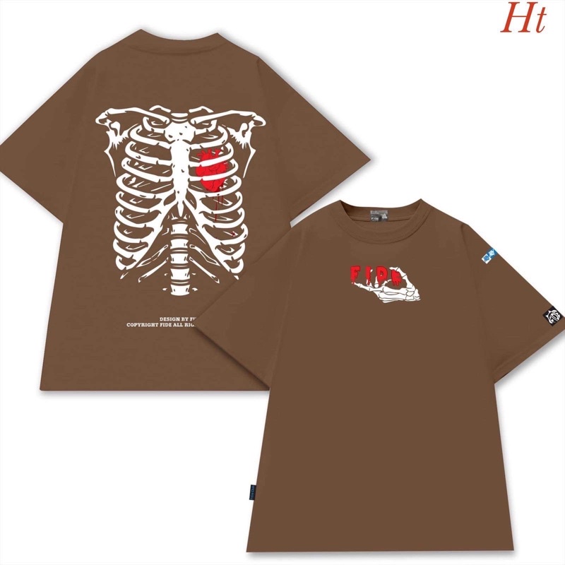 Áo loang xương tim 2 mặt H2A866