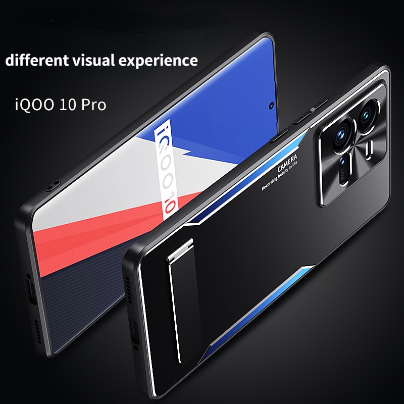 Ốp Điện Thoại Hợp Kim Nhôm Cứng Chống Sốc Họa Tiết Chiến Binh Thời Trang Cho Vivo IQoo 10 Pro IQOO10 10Pro