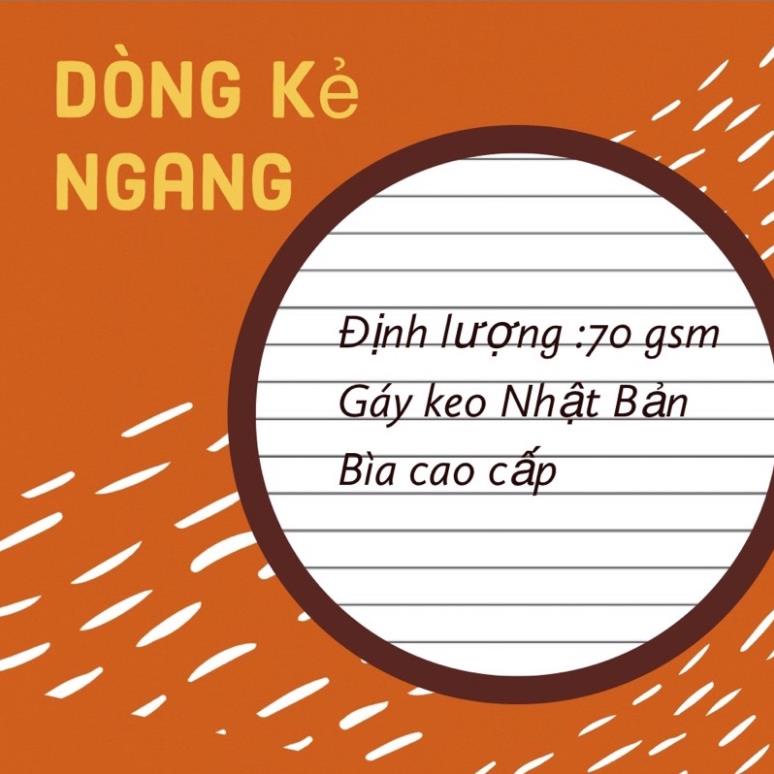 Tập Vở Campus B5 200 trang Landscape định lượng 70 gsm kẻ ngang học sinh sinh viên