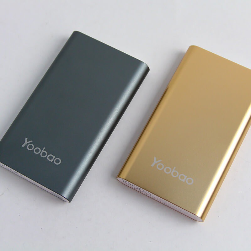 [GIAO MÀU NGÂU NHIÊN]Pin sạc dự phòng 10000mah yoobao PL10 chính hãng 2 cổng vào (Lightning và Micro USB)