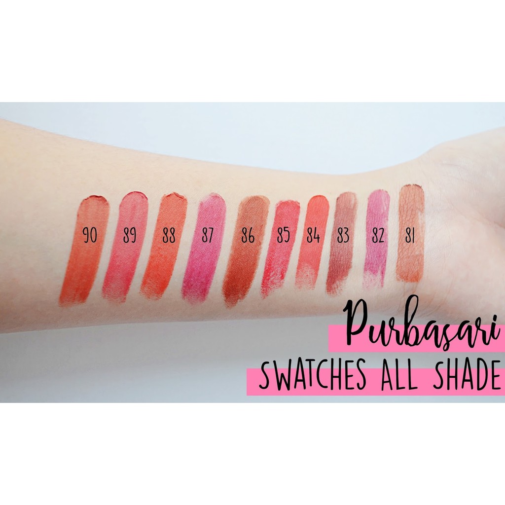 (hàng Mới Về) Son Lì Màu Sắc Thời Trang Thương Hiệu Purbasari Mờ / Matte | BigBuy360 - bigbuy360.vn