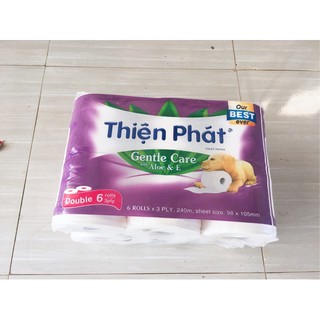 Giấy vệ sinh Thiện Phát 6 cuộn