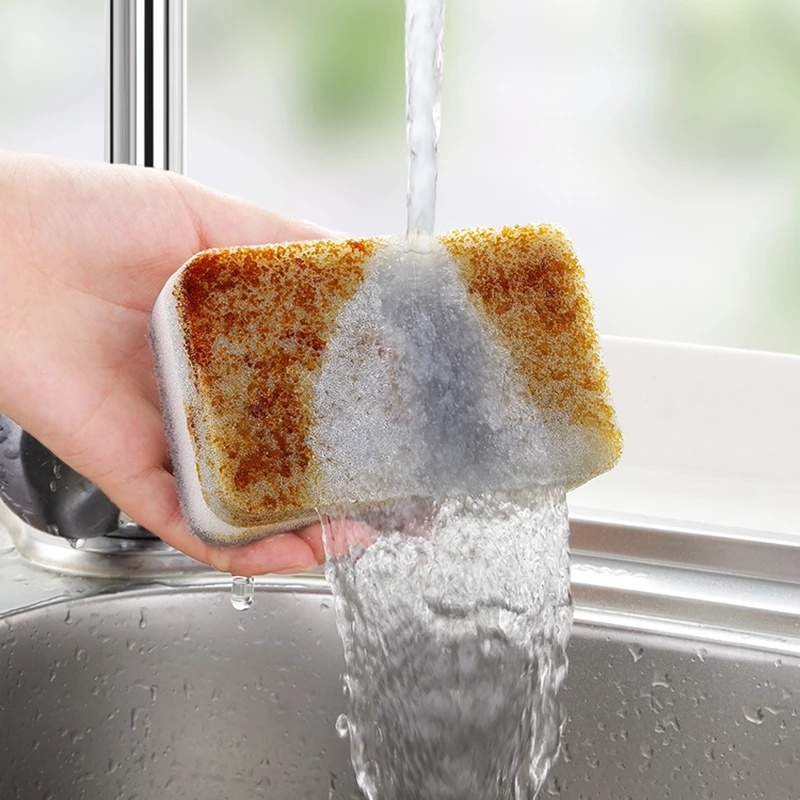 Bộ 5 Miếng Bọt Biển Rửa Chén Hai Mặt Tiện Dụng Chất Lượng Cao
