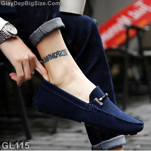 Giày mọi xỏ, giày lười big size cỡ lớn EU:46-47 cho nam chân to bè | BigBuy360 - bigbuy360.vn