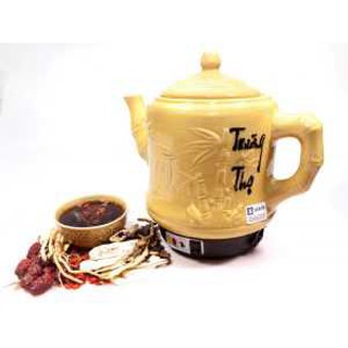 Ấm sắc thuốc trường thọ tùng trúc 3,2l