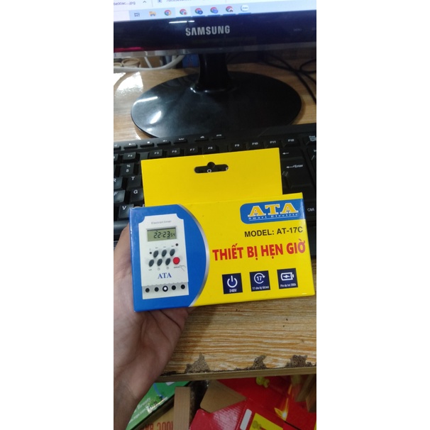 Công tắc hẹn giờ điện tử ATA AT-17C