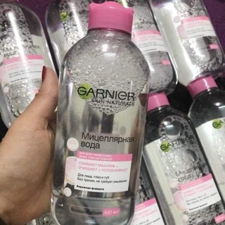 Tẩy trang Garnier hàng nội địa Nga