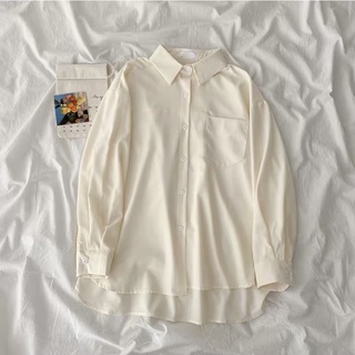 SẴN | Áo sơ mi trơn oversize basic màu pastel (unisex)