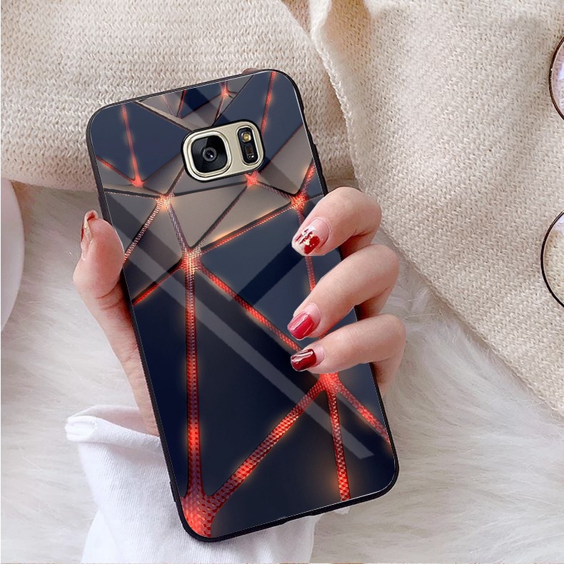 Ốp Lưng SAMSUNG GALAXY S7,S7 EDGE Mặt kính gương sáng bóng cao cấp