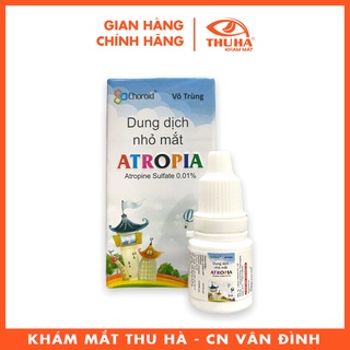 Dung dịch nhỏ mắt ATROPIA 0.01% 5ml