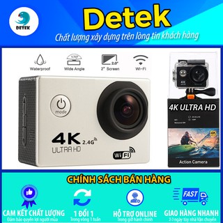 Camera hành động chống nước WIFI 4K ULTRA HD (Đen)