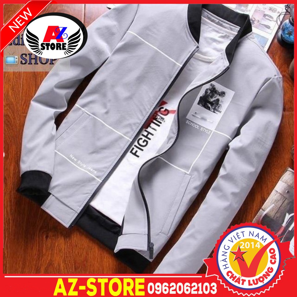 ak318 Hình thật + Á0 KHOÁC KAKI Xám  👉từ 45-65kg | BigBuy360 - bigbuy360.vn