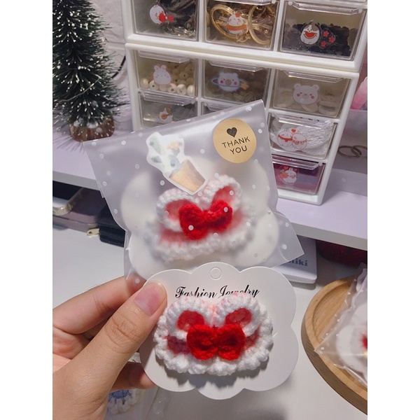 Bìa đựng kẹp tóc (10c)