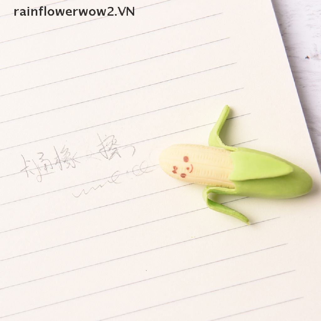 Bộ 2 Cục Tẩy Hình Quả Chuối Dễ Thương