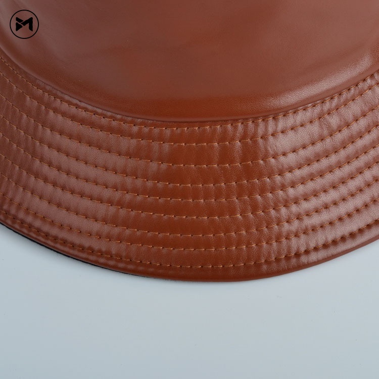 Mũ Tai Bèo Da PU Hai Mặt Phong Cách Đường Phố Hàn Quốc