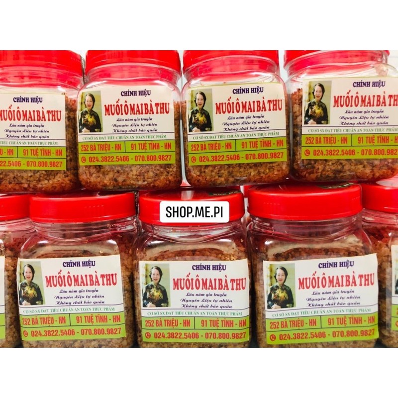 Muối ô mai CHÍNH HIỆU BÀ THU 100gr - 252 Bà Triệu | BigBuy360 - bigbuy360.vn
