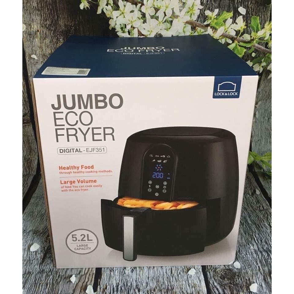NỒI CHIÊN KHÔNG DẦU ĐIỆN TỬ LOCK&LOCK EJF351 5.2L