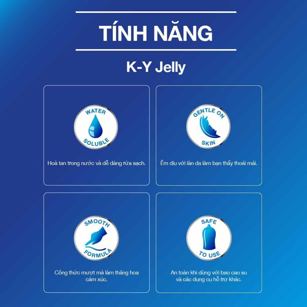 Gel bôi trơn K-Y Jelly Sterile – 82g