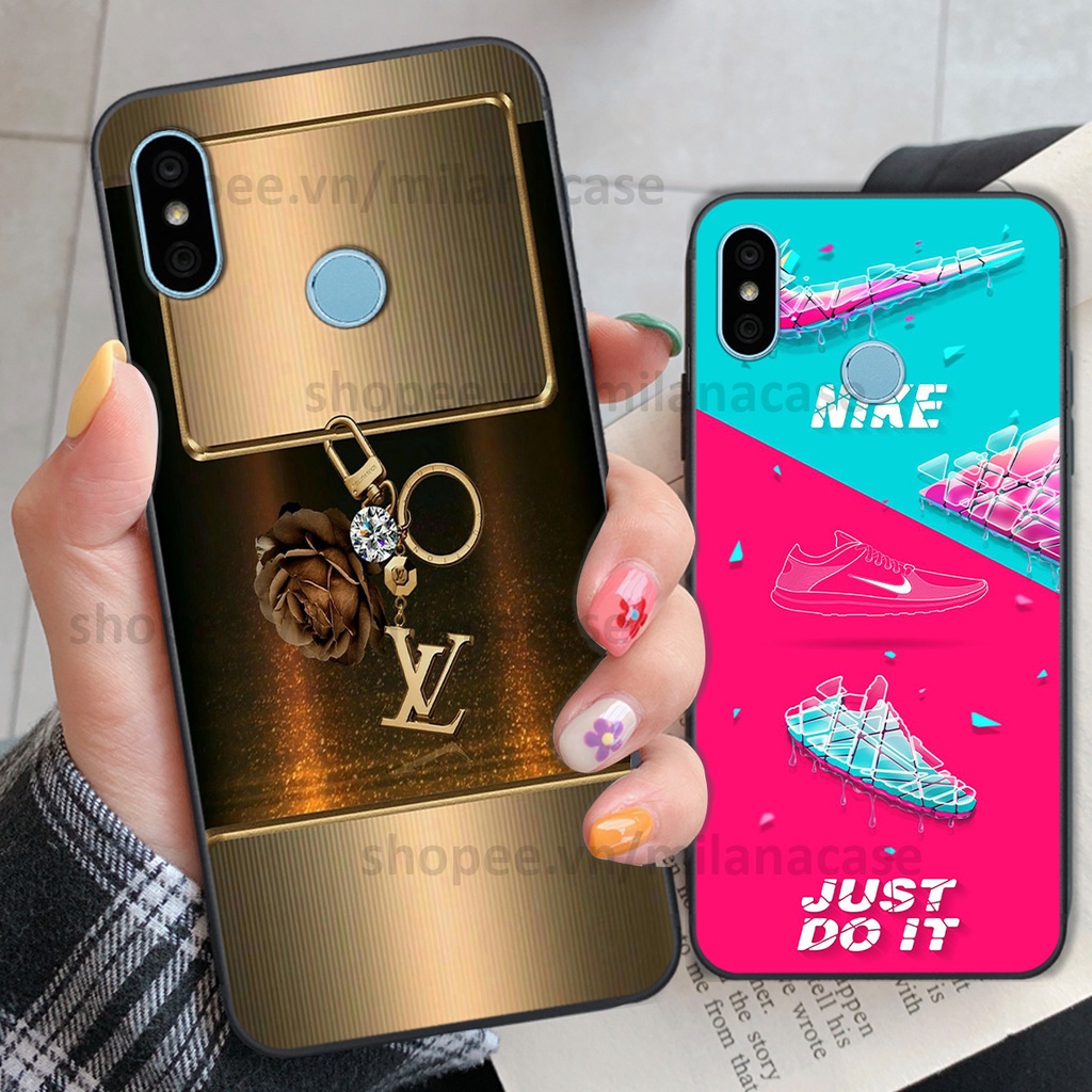 Ốp Xiaomi Redmi 6 Pro / Mi A2 Lite in hình các thương hiệu nổi tiếng sang chảnh, đẳng cấp, cá tính