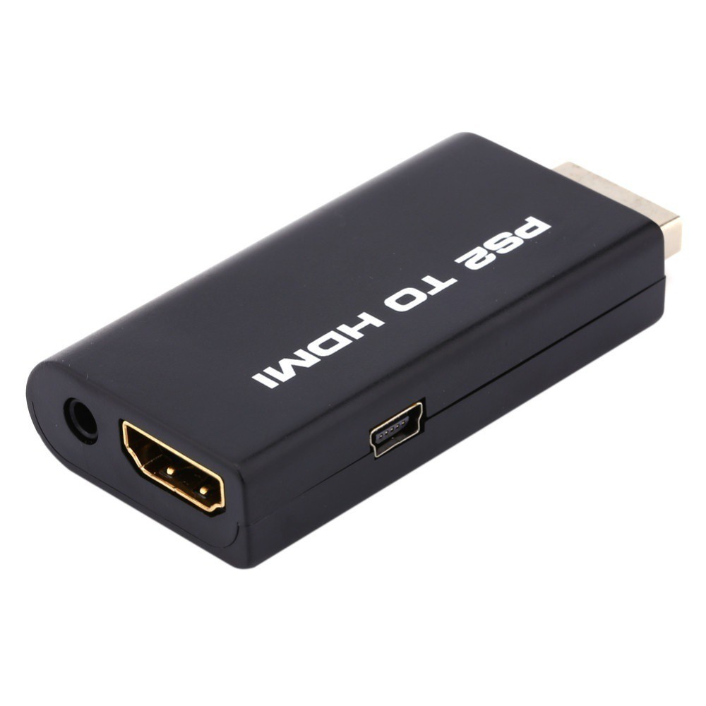 Đầu chuyển đổi âm thanh video 3.5mm PS2 sang HDMI cho HDTV