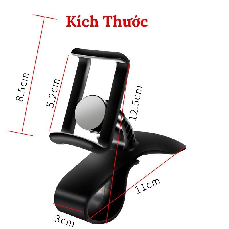 Giá đỡ điện thoại trên ô tô - Giá đỡ điện thoại gắn taplo xe hơi | BigBuy360 - bigbuy360.vn