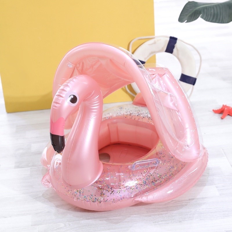 Phao bơi chống lật an toàn kèm bơm tay đa năng dành cho bé đi biển