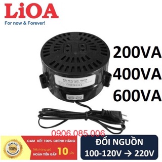 Đổi nguồn điện Lioa từ 220V sang 100V và 120V.