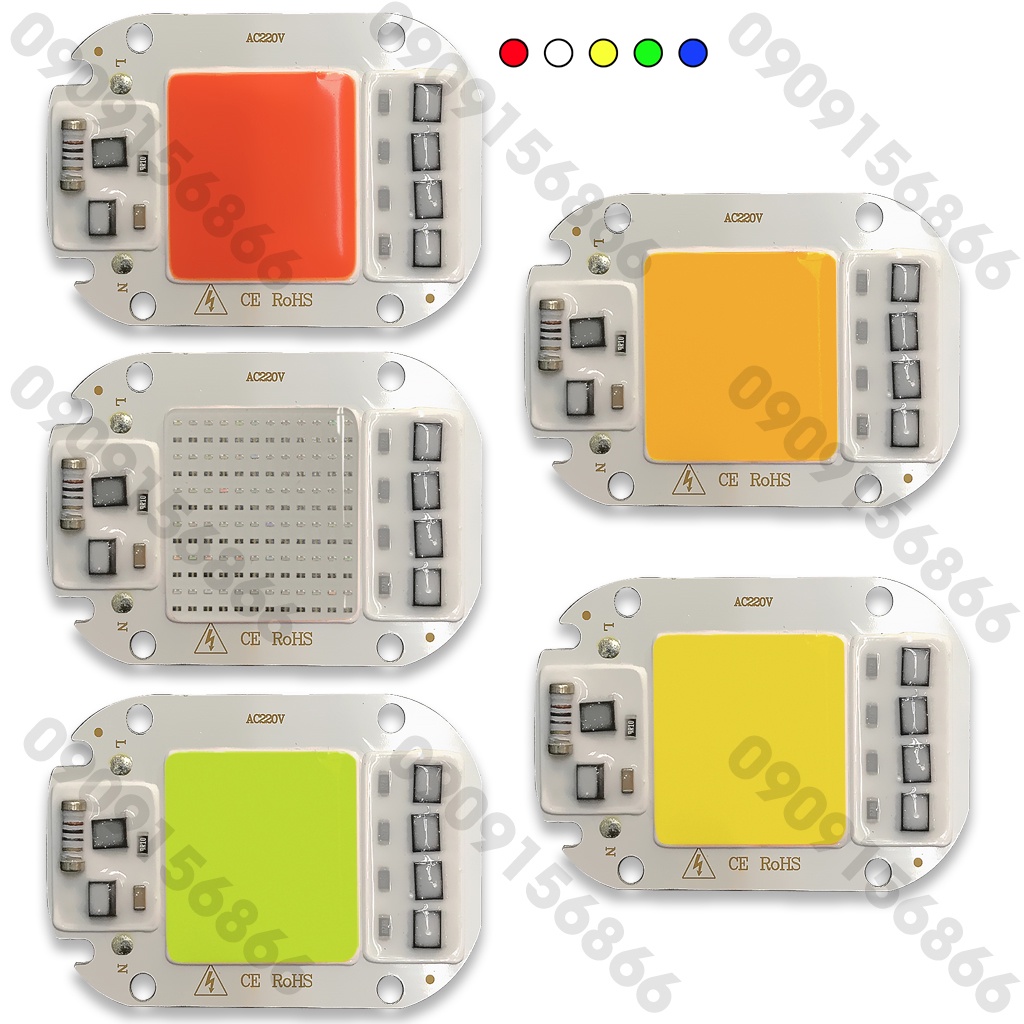 Mắt led cob 220v 50w 30w 20w