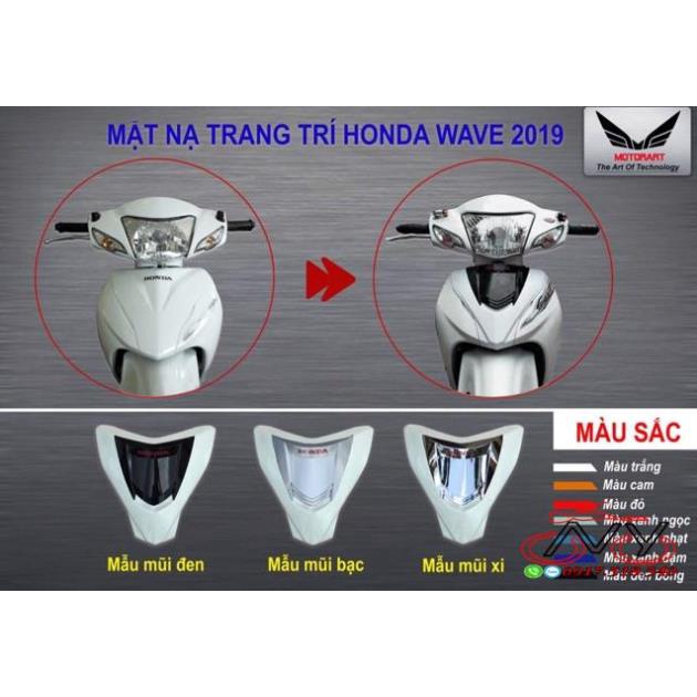 Mặt nạ Wave lăp 2017-2020  kiểu 2 tầng/ kiểu sh ý loại 1