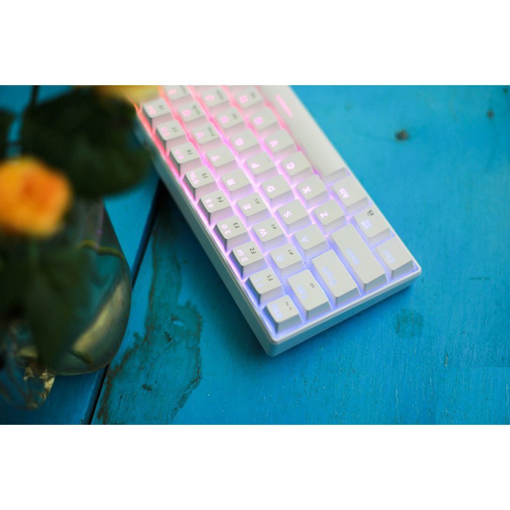 [Hàng Chính Hãng] Bàn Phím Cơ Bluetooth E-DRA EK361W Màu Trắng,Bàn Phím Gaming Bluetooth E-DRA EK361W Trắng- Bh 24 tháng | BigBuy360 - bigbuy360.vn
