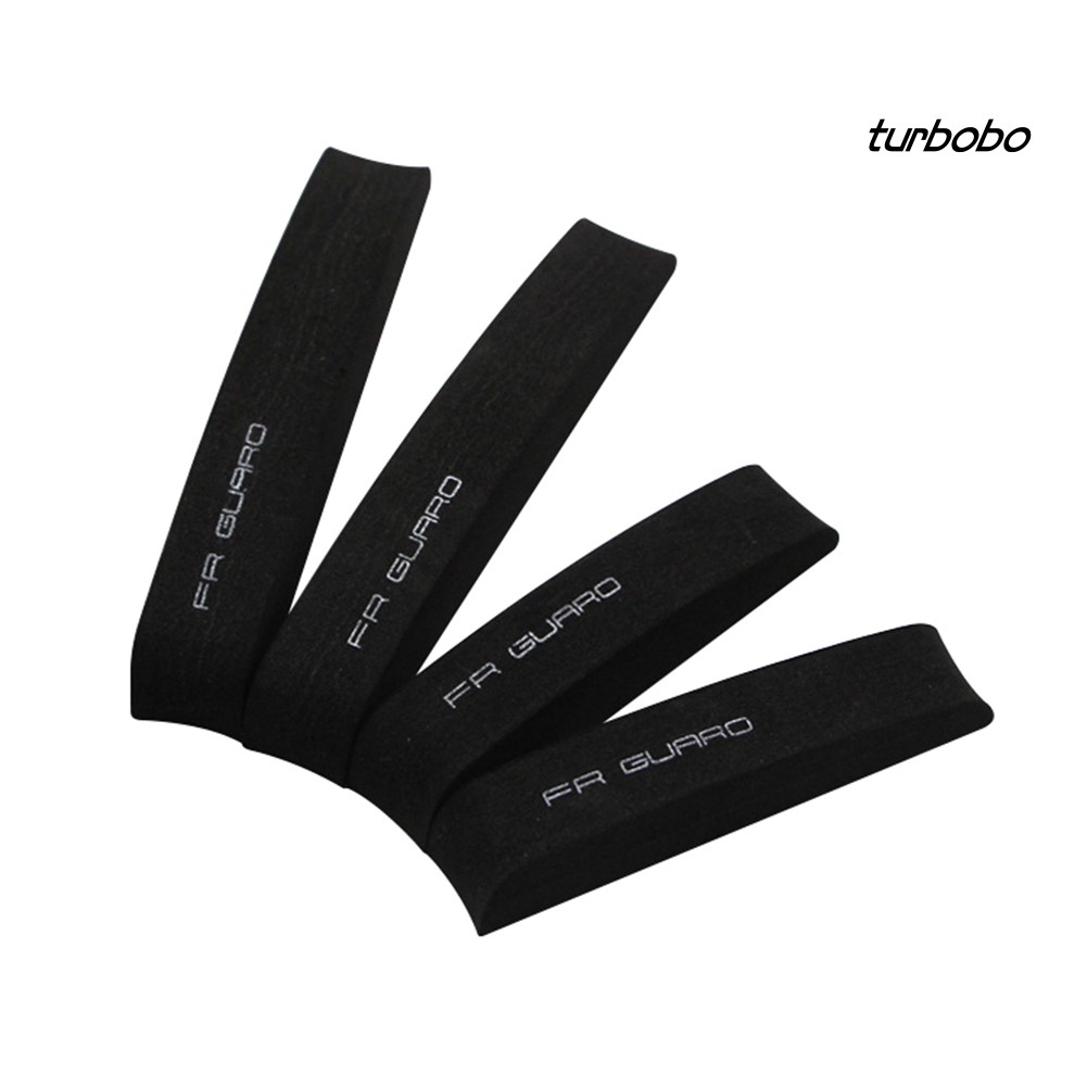 Bộ 4 Miếng Dán Trang Trí Viền Cửa Xe Hơi Bằng Xốp EVA Chống Va Chạm