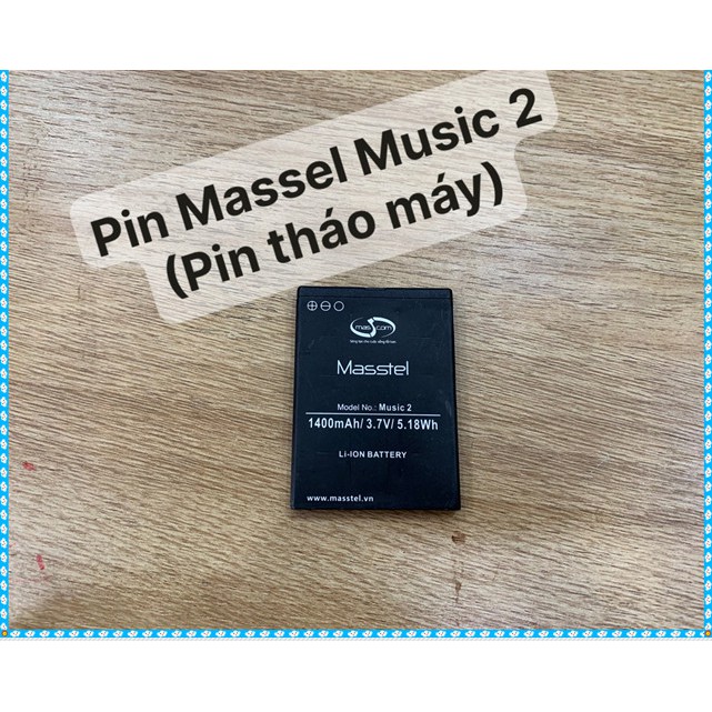 Pin Masstel Music 2( pin cũ tháo máy)