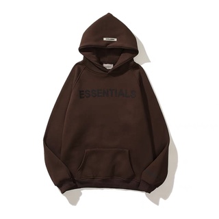 [ORDER] [ KÈM VIDEO THẬT] ÁO HOODIE ESENTIALS NỈ BÔNG BASIC NAM NỮ
