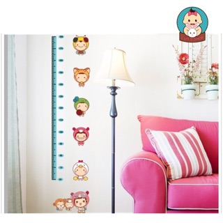 Decal dán tường đo chiều cao cho bé