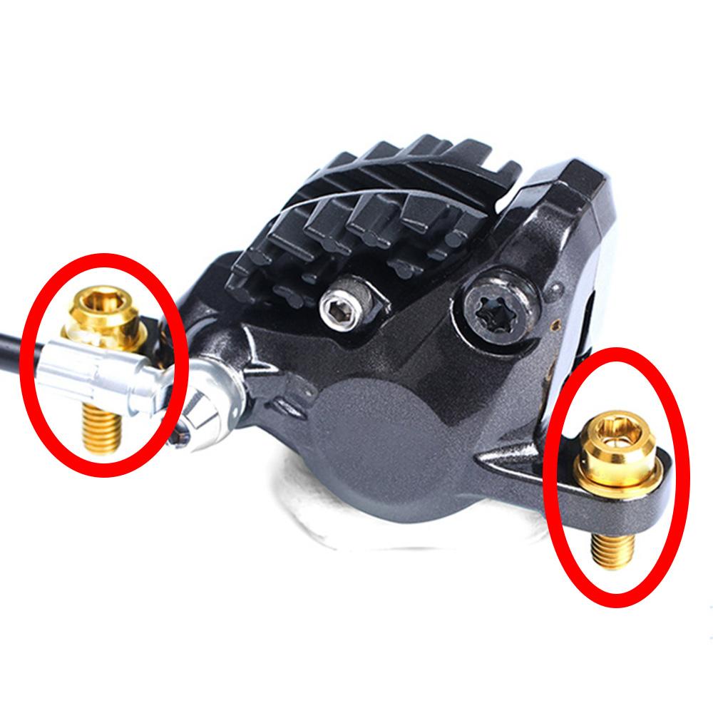 LANSEL Đai Ốc Đệm Đĩa Phanh Bằng Titan Bền Thời Trang Cho Xe Đạp