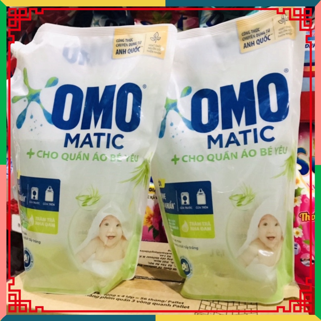 [Nước giặt OMO Matic cho trang phục bé yêu 2Kg
